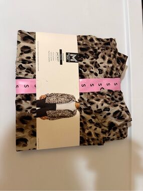 Women's Leopard Print Utility Jacket - Taupe/Black